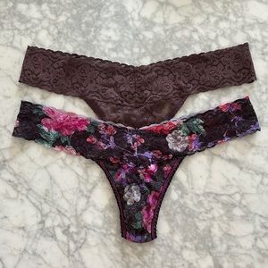 Felina + Hanky Panky Thongs